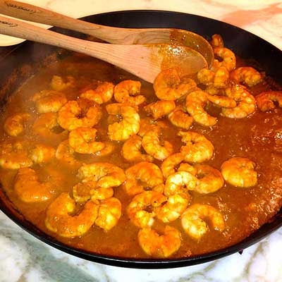 Shrimp Vindaloo