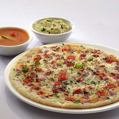 Onion Hot Chilli Uttappam